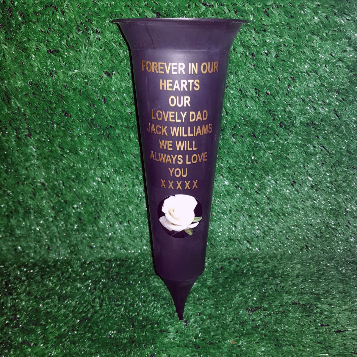 Spiked Plastic Grave Vases Archives MK Grave Vases